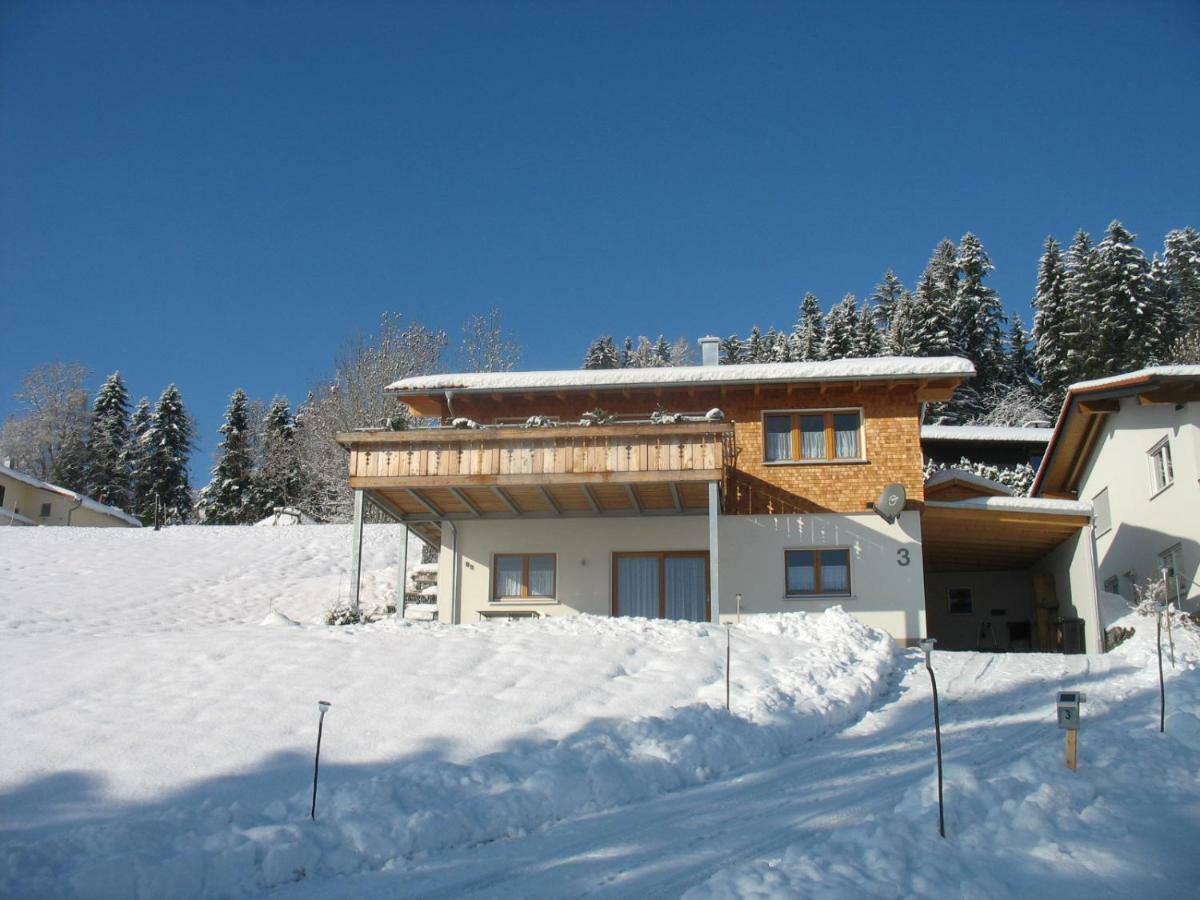 Apartamento Haus Lenzhalde Oberreute Exterior foto